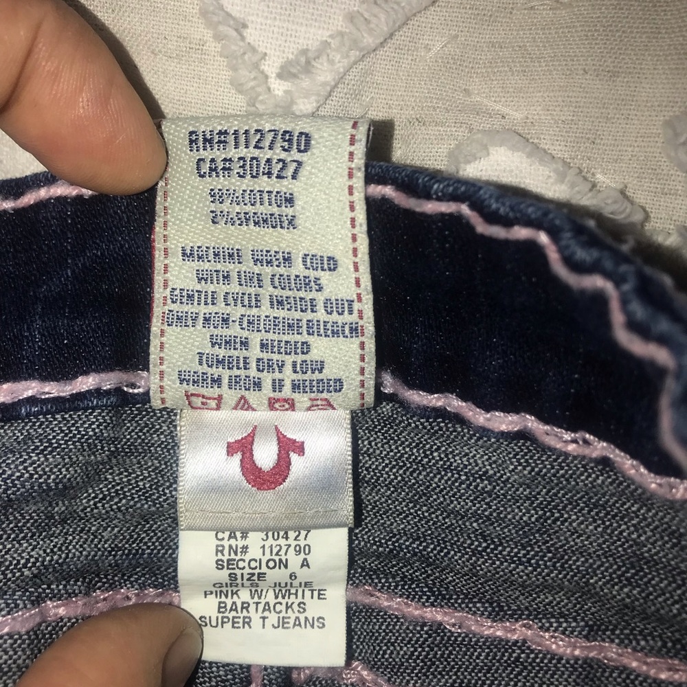 Girls Julie Super T by True Religion - Picture 6 of 6
